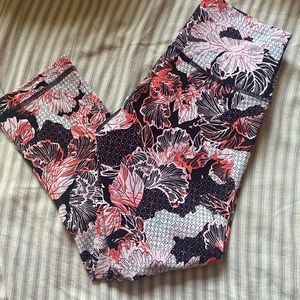 Lululemon Athletica Floral Leggings